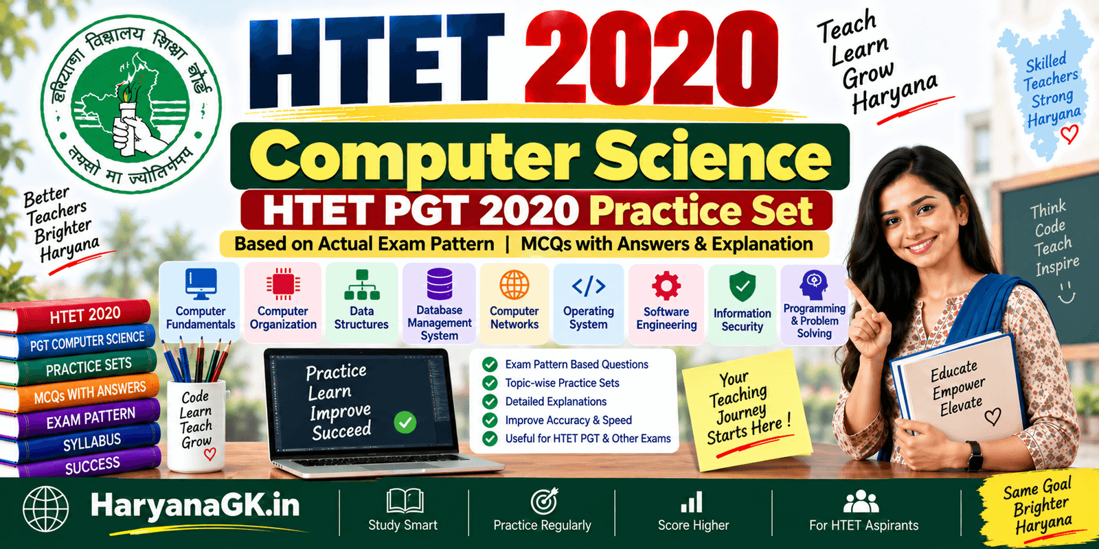 Computer Science - HTET PGT 2020 Practice Set