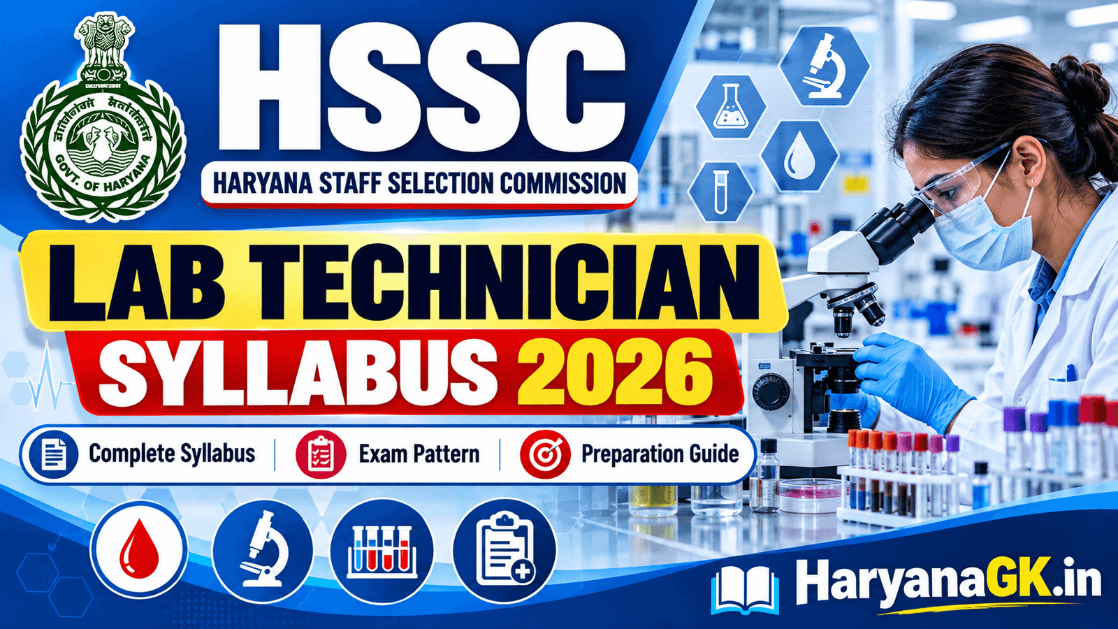HSSC Lab Technician Syllabus 2026 – Group 49 Complete Guide Free