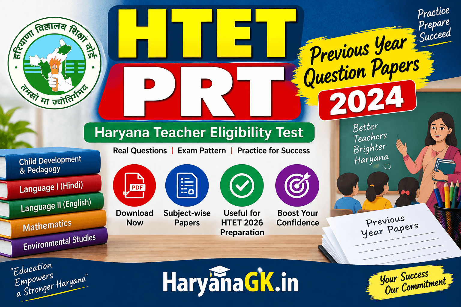 HTET PRT Previous Year Question Papers 2024 Free PDF Download 1 HTET PRT Previous Year Question Papers 2024